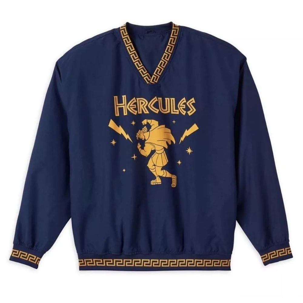 Disney Hercules Pullover Sweater Windbreaker 25th Anniversary Collectible